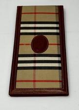 Vintage Burberrys Mens cheque book holder/wallet