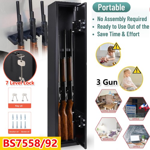 Gun cabinet steel lockable - cabinet,