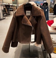ZARA NEW BIKER DOUBLE-FACED