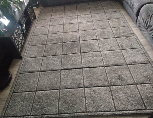 Grey geometric rectangle area - grey,