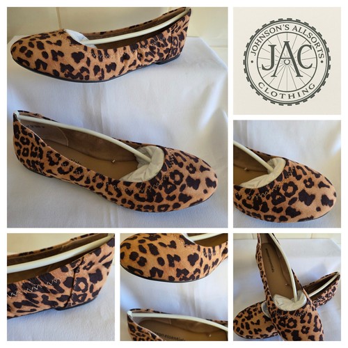 Womens leopard print ballet - womens,