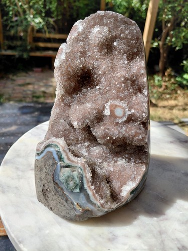 1480g druzy pink purple - druzy,