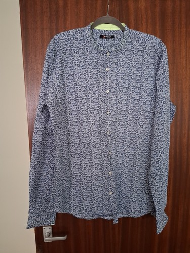 Mens cotton collarless - mens, xl
