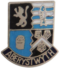 Aberystwyth Small Pin Badge Ceredigion Wales