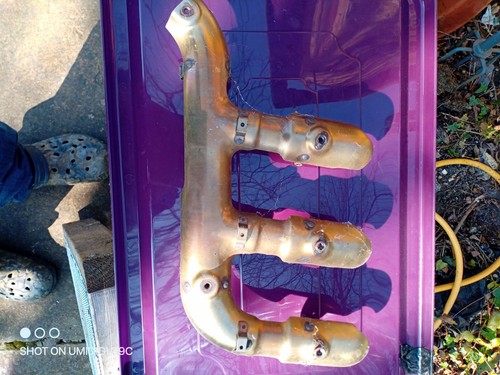 Triumph rocket111 exhaust - rocket111, heat