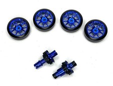 Kyosho Front One-way / Rear Rigid Axle Drift Wheels for Mini-Z AWD MDW017 MDW024