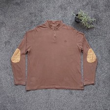 Chaps Jumper XL Brown Quarter