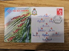 1989 red arrows - red, signed