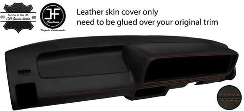 Brown stitch dash dashboard - brown,