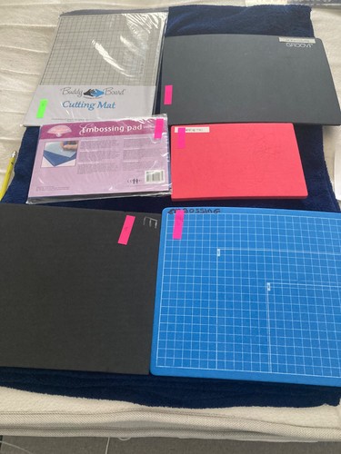 Craft cutting embossing mats - embossing,