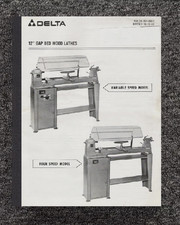 12" GAP BED WOOD LATHES