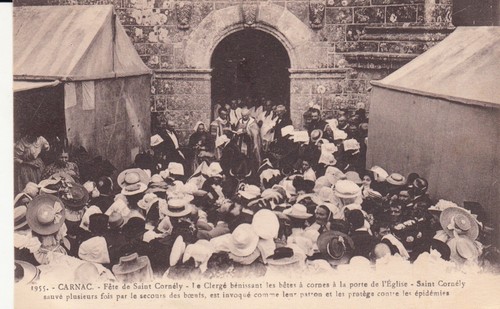 Antique postcard morbihan - antique,