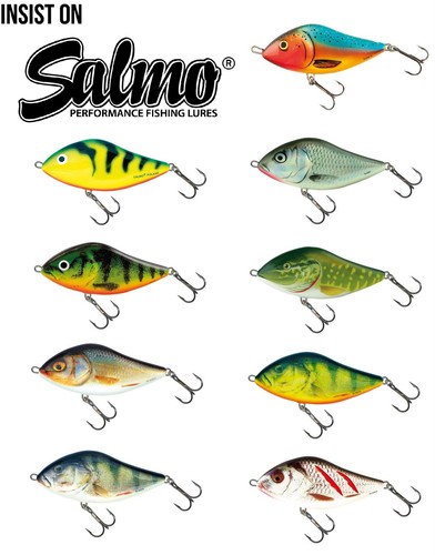 Salmo slider sinking jerkbait - sinking,