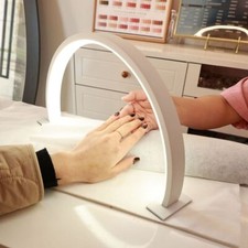 Switch Control Nail Lamp for Desk LED Beauty Fill Light Half Moon Lamp  Desktop