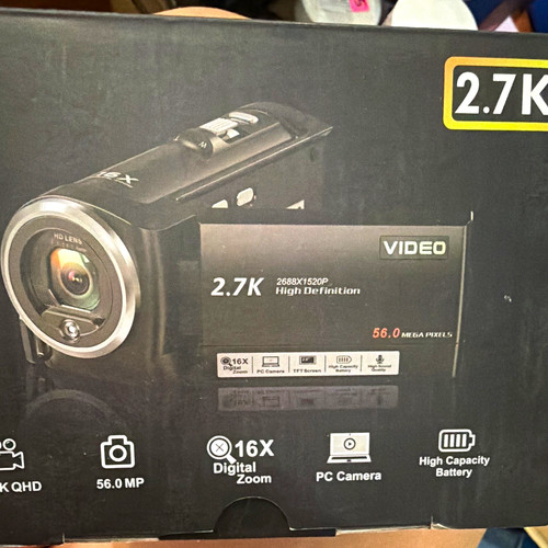 Handheld camcorder - hd,