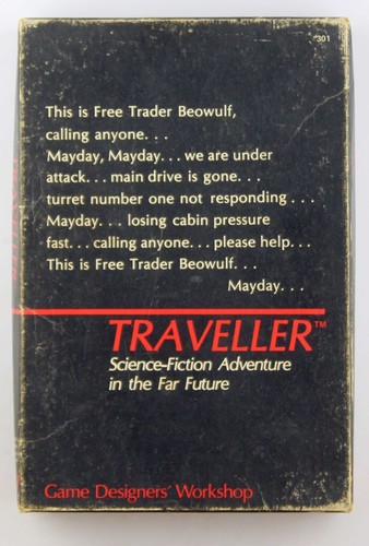 Traveller rpg box set - box, g+
