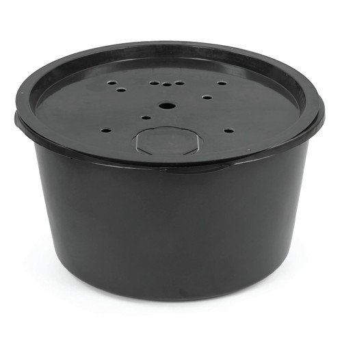 Litre sump with lid round - 90,