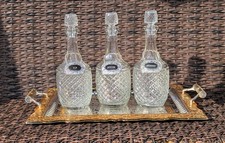 Vintage set of gin, sherry and