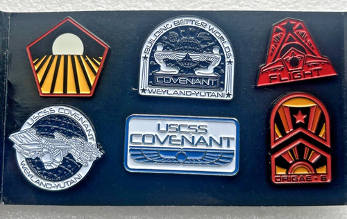 Alien covenant pin badges set - pin,
