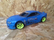 Vintage Hot bodies Tornado Nitro RC Car 4wd Belt Drive