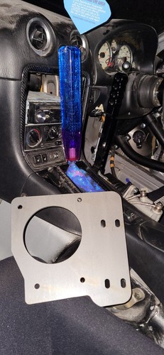 Hydraulic handbrake mounting