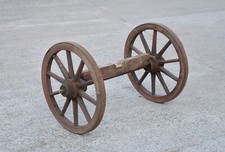 old vintage small dog cart -