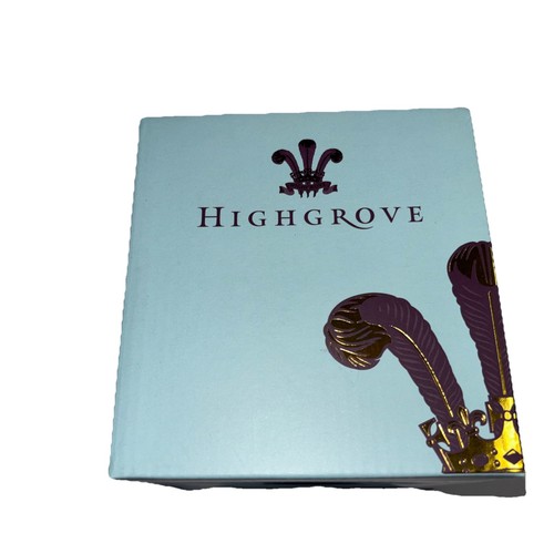 Boxed highgrove glass candle - highgrove,