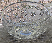 Vintage Crystal Hand Cut Glass