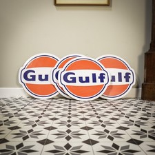 Gulf Petrol Forecourt Signs