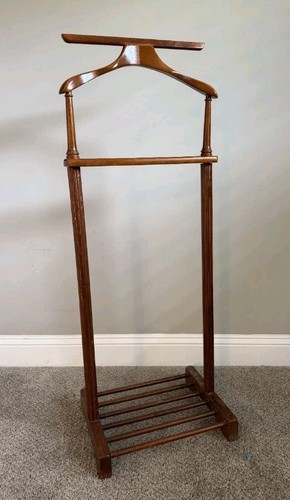 Vintage wooden suit - vintage, valet