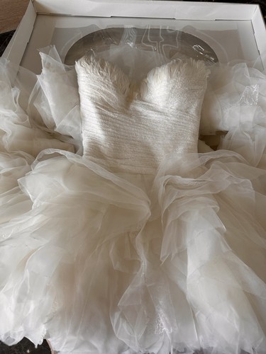 Pronovias bone cream strapless - bone/cream,
