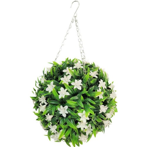 28cm white lily - white,