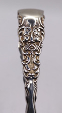 Stunning !! Birmingham 1899 small Sugar Tongs with face detail - Levi Salaman