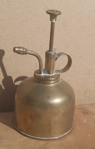 Vintage antique brass lamp - antique,