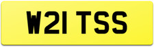 W21 TSS PRIVATE CAR NUMBER