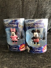 TOMY Gacha Jakz Plug Them All! Disney Mickey & Minnie Mouse Mobile Phone Charms