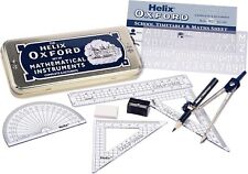 Oxford Helix Maths Set with Storage Tin