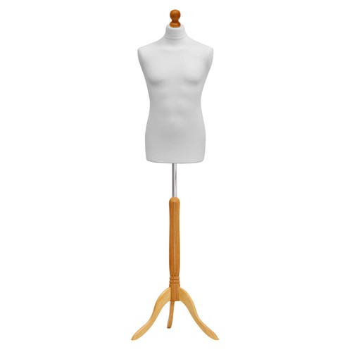 Tailors dummy male white - dummy,