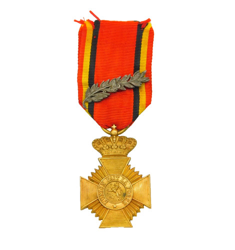 Belgium military medal for - military,