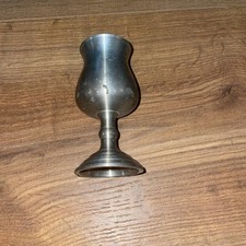 Vintage Pewter Goblet Made In London