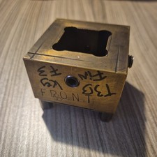 Erowa EDM Holder 25mm square 20mm Deep base &  4 Feet Fits Erowa Chuck