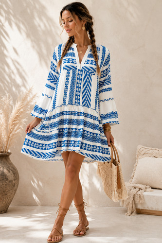 Boho tiered devotion twins - boho,