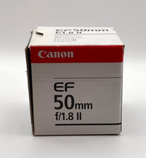 CANON EF 50MM F1.8 II PRIME