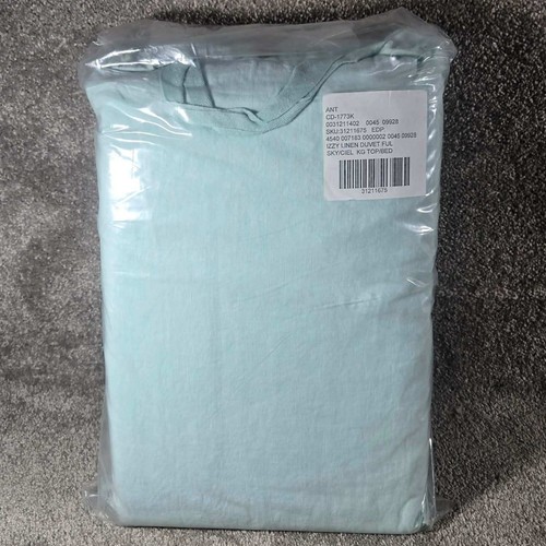 Anthropologie izzy linen duvet - anthropologie,