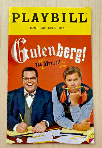 Gutenberg the musical - musical, broadway