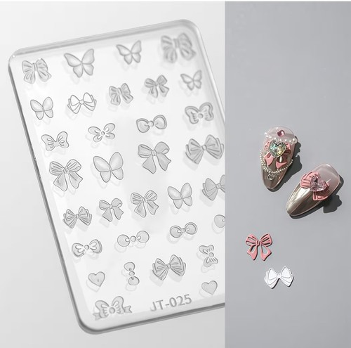Butterfly bows art mold - &,