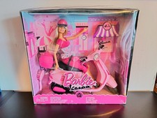 Barbie Pink Vespa Doll Playset