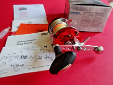A SUPER LITTLE USED BOXED ABU GARCIA AMBASSADEUR 6500 C3 CT MAG MULTIPLIER REEL