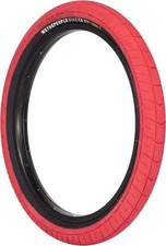 Pair of  WTP Cycle/Bike Wethepeople Overbite 100 PSI 20"- 2.35" BMX Tyre Red