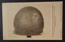 Etruscan bronze helmet dedicated to Zeus British Museum postcard
